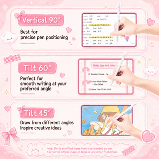 ปากกา Stylus P11 สำหรับ Pad ชาร์จแม่เหล็ก Bluetooth โชว์แบต กันมือพลาด Tilt เส้นหนา-บาง รองรับ mini A17 M2/M3/M4