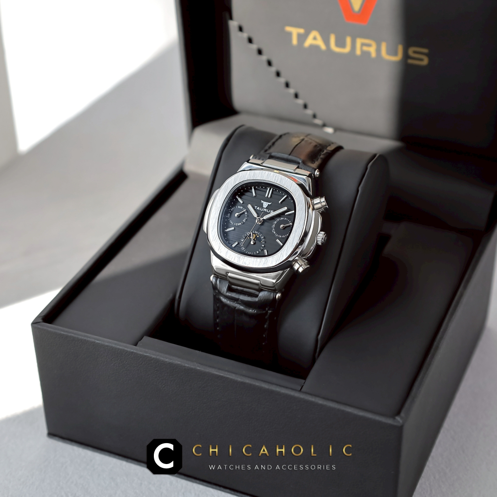 นาฬิกาข้อมือ TAURUS TR-624 สายหนังรุ่นใหม่ เอาใจคุณผู้หญิงลุคเท่
