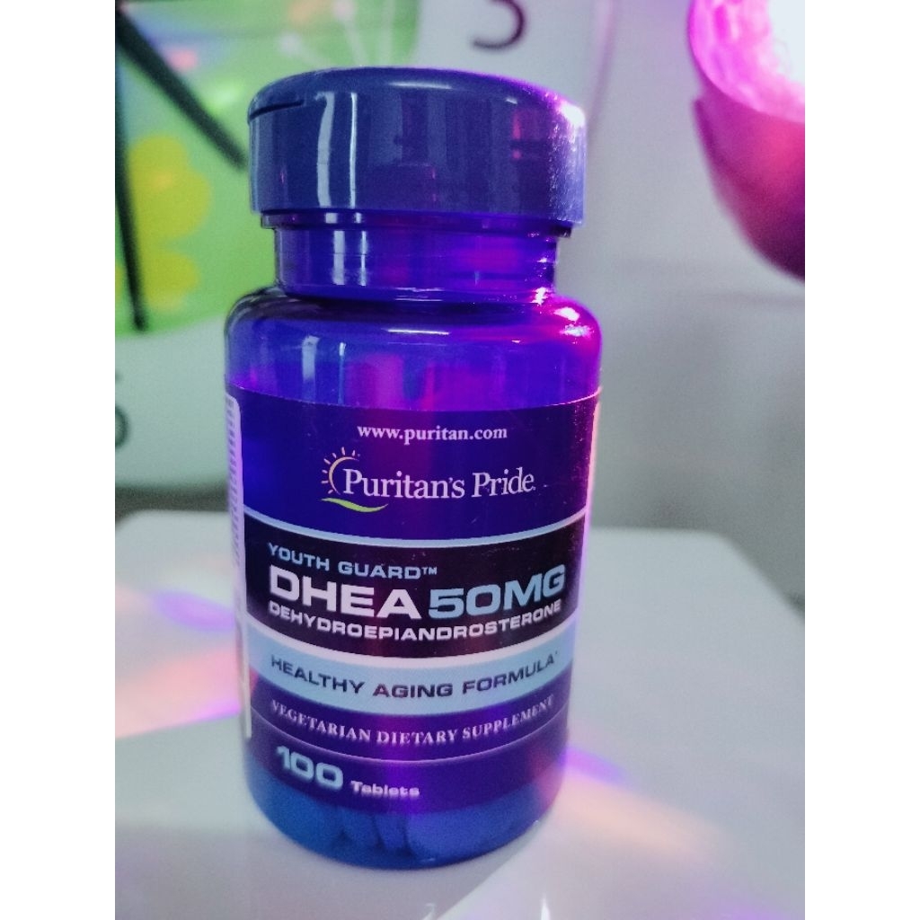 Puritan's Pride DHEA 50 mg 100 Tablets ถูกสุดแท้ 100%มั่นใจได้