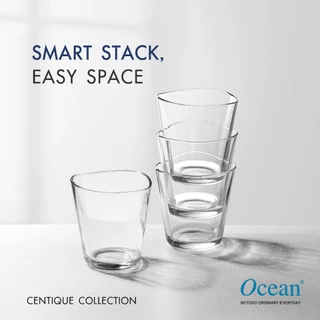 OCEAN แก้วน้ำ CENTIQUE HI BALL 370 ML (Pack of 4)
