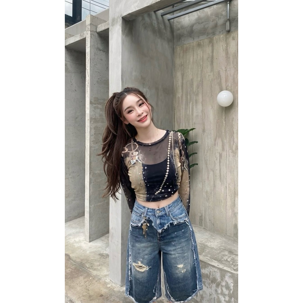 กางเกงยีนส์ ป้าย Acne studio