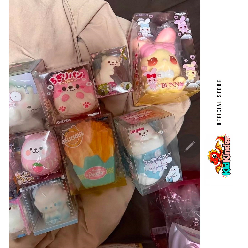 🔥พร้อมส่งใน🇹🇭ทันที🚚📦🔥🇯🇵 Squishy iBLOOM, LBLDUO, 3an, Mido, MOLYNK 🧸
