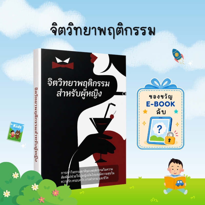 [ของขวัญพิเศษ] จิตวิทยาพฤติกรรมสำหรับผู้หญิง: จิตวิทยาพฤติกรรมเพื่อความมั่นใจ อ่อนโยนแต่ไม่อ่อนแอ - B24