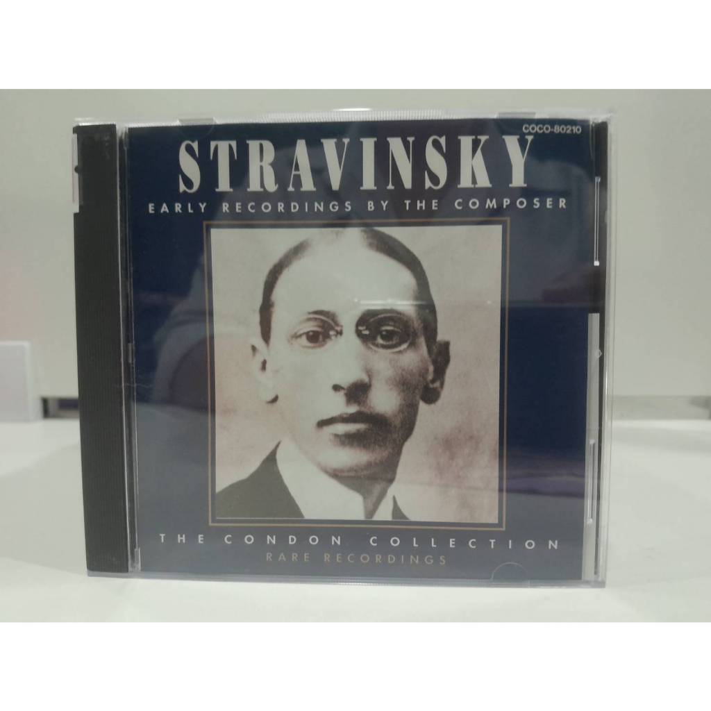 1 CD MUSIC ซีดีเพลงสากลIgor Stravinsky: Early Recordings By the Composer  (D8A59)