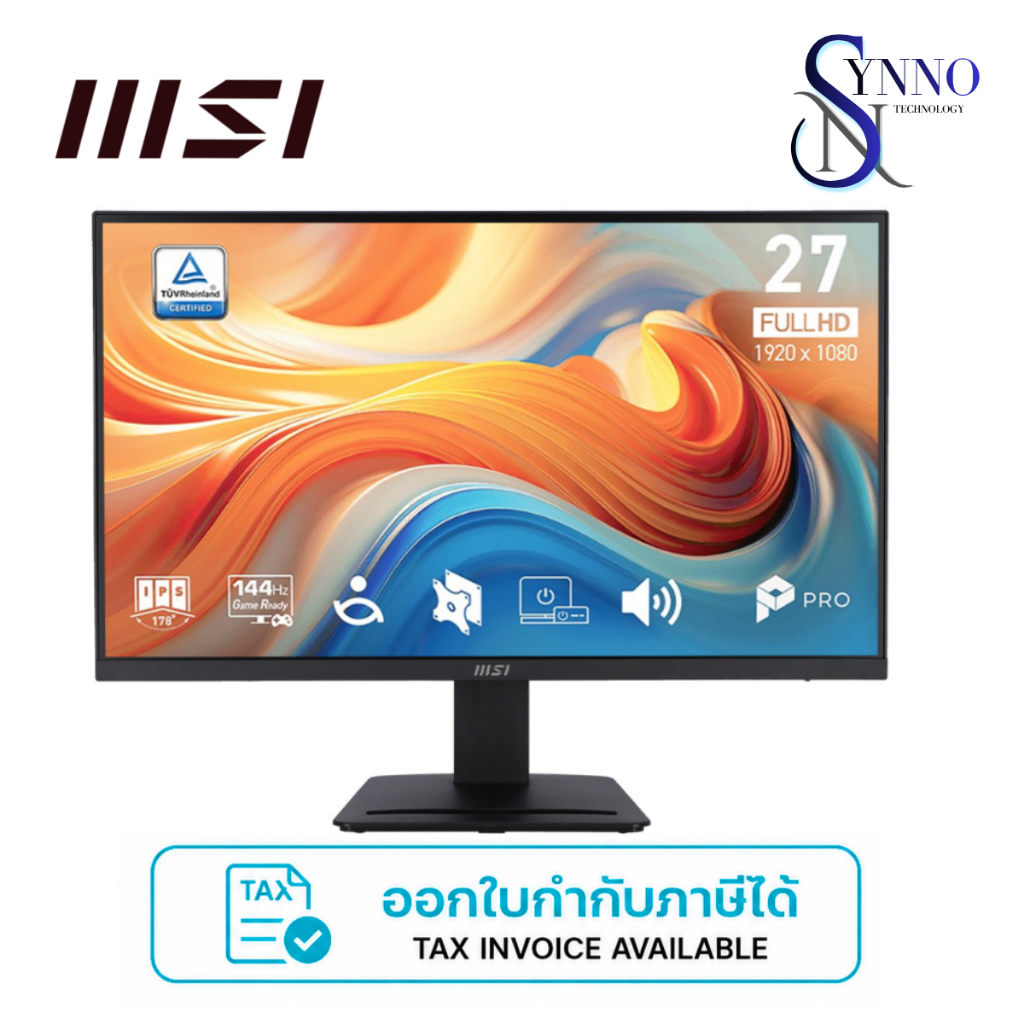 จอคอมพิวเตอร์ Monitor MSI PRO MP273 E14A จอขนาด 27 นิ้ว
