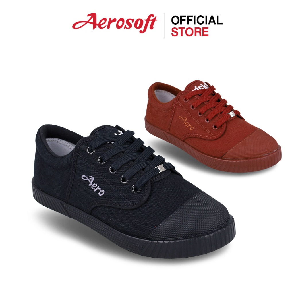 Aerosoft (แอโร่ซอฟ) รองเท้านักเรียนเพื่อสุขภาพ รุ่น Aero Kick (SB222)
