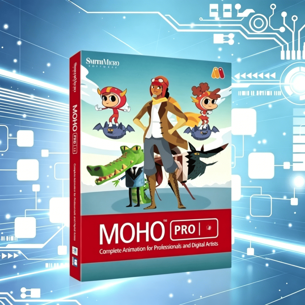 Moho Pro 14 โปรแกรมทำการ์ตูน Animation 2D สำหรับ Win และ Mac