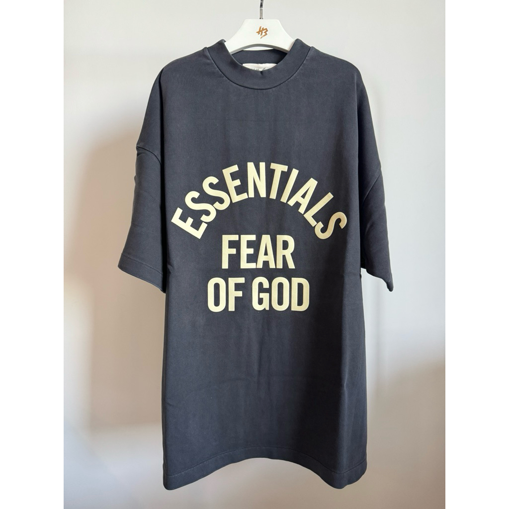 [ของแท้] FOG ESSENTIALS Campus 90s Tee Faded Black พร้อมส่ง