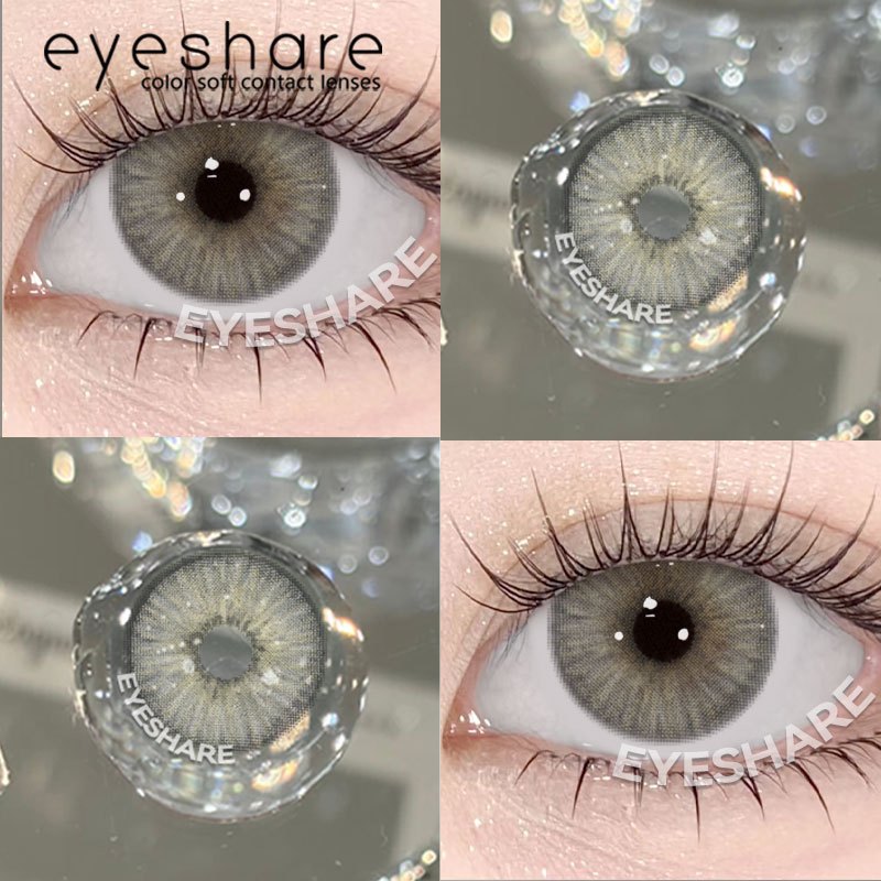 (COD) คอนแทคเลนส์สี 1 คู่ ESTONIA สีเทา 14.5มม. เหมาะกับเมื่อแต่งหน้า เลนส์แฟชั่นเรนเดอร์สี คอนแทคเลนส์สี ขนาดใหญ่