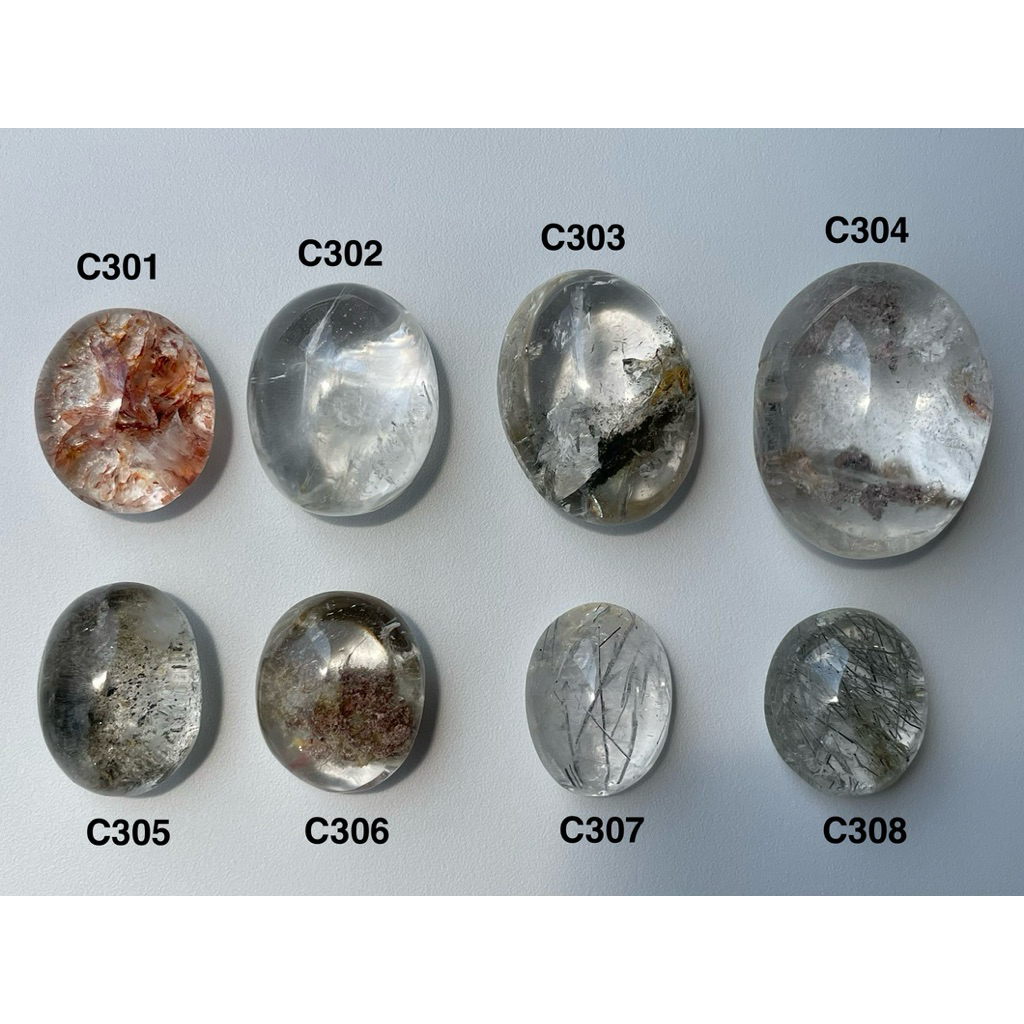 แก้วโป่งข่าม Set C3 แก้วโป่งข่าม โป่งข่าม หินมงคล หินนำโชค Garden Quartz