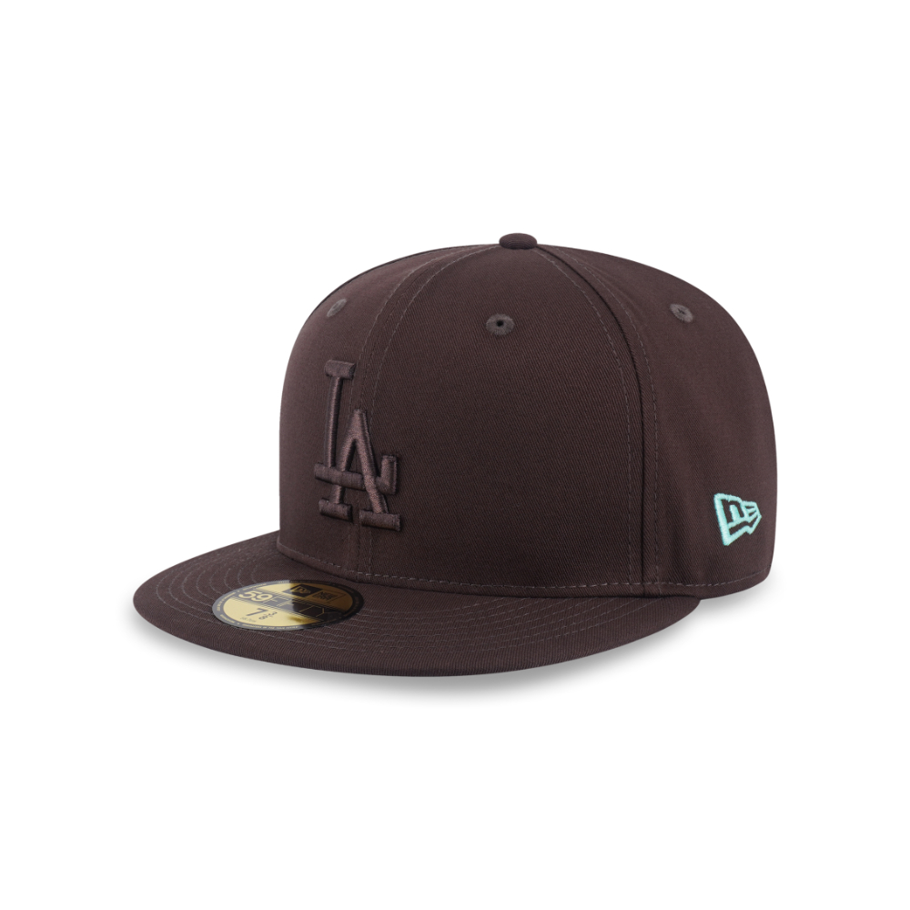 หมวกแก๊ป New Era รุ่น Los Angeles Dodgers Co 59Fifty Pack - Mint Chocolate Visor Blue Tint Chocolate 59Fifty Cap
