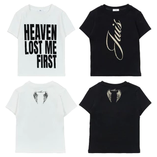 URTHE - เสื้อยืด สกรีนลาย รุ่น HEAVEN LOST BABY TEE - Col. JUIS LILITH