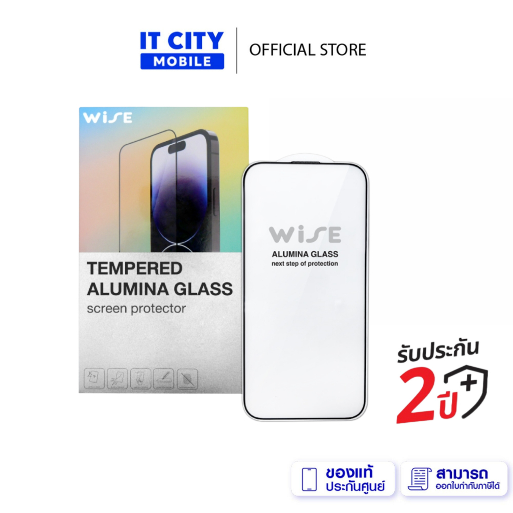 WISE ฟิล์มกระจกใส For VIVO รุ่น V70 V60Lite V50Lite X300 X300P Y200 X200FE Y39 Y29 Y28 Y19s Y04