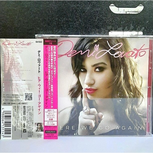 CD ซีดีเพลง Demi Lovato / Here we go again                            -s18