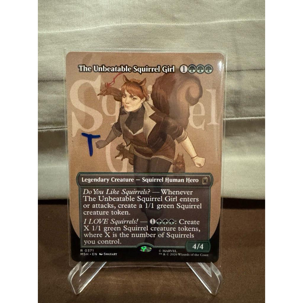 MTG Marvel Super Heroes Variants: The Unbeatable Squirrel Girl (0371 - Borderless)