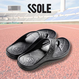 SSOLE Sandals- รองเท้าแตะใส่วิ่ง สี Black
