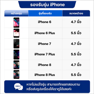 หน้าจอ LCD iPhone 6/6Plus/7/7Plus/8/8Plus HD พร้อมทัช+ชุดซ่อม ทดสอบก่อนส่ง รับประกัน 99 วัน ส่งฟรี