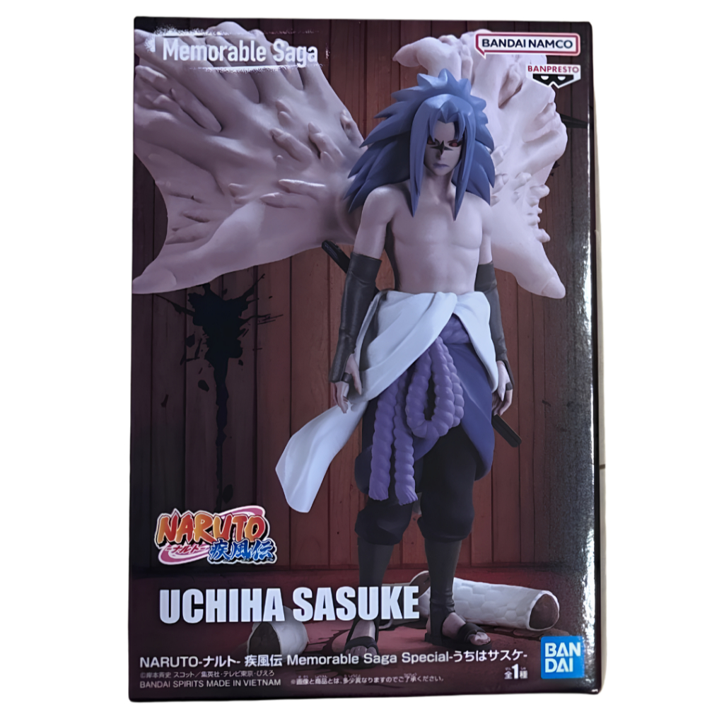Banpresto NARUTO Shippuden Memorable Saga Special Uchiha Sasuke Figure Japan Itachi Kakashi Obito