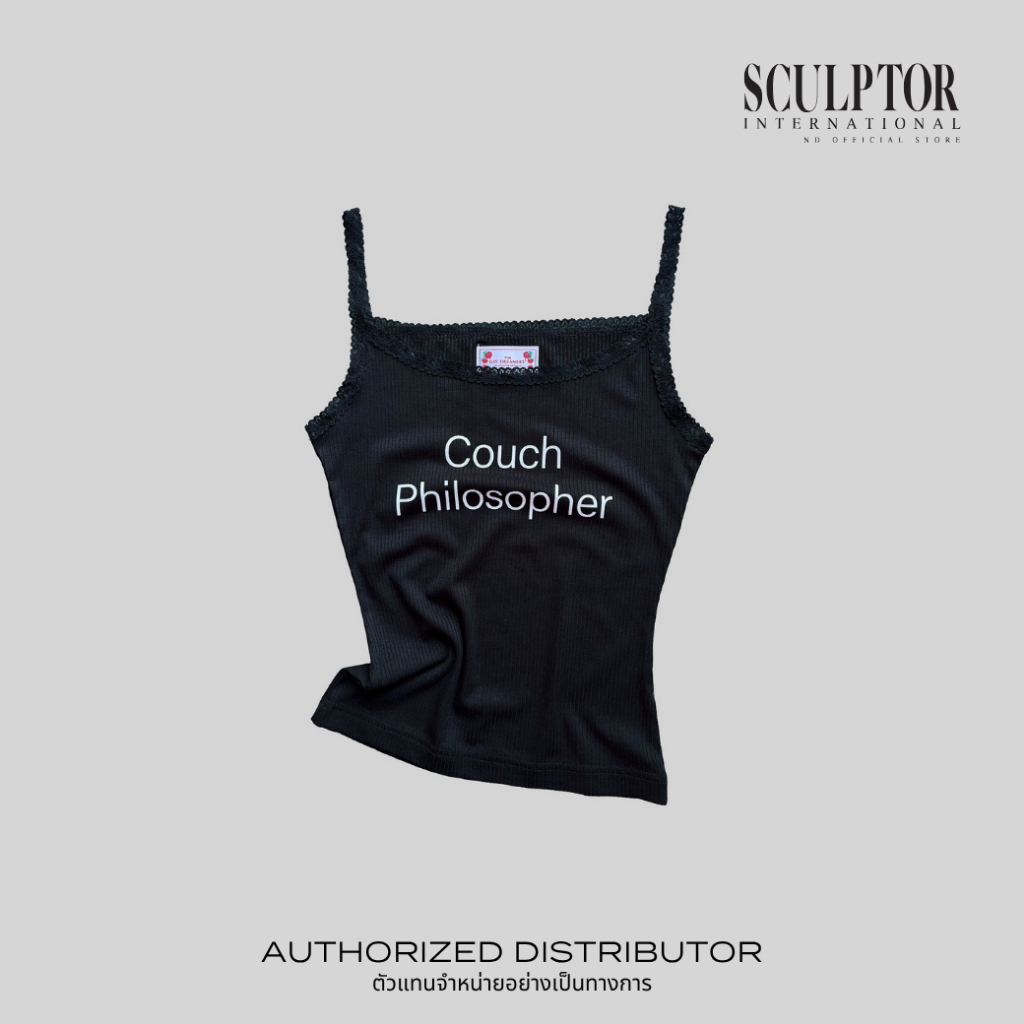 SCULPTOR® เสื้อสายเดี่ยว Lace Cami Top — صورة 7