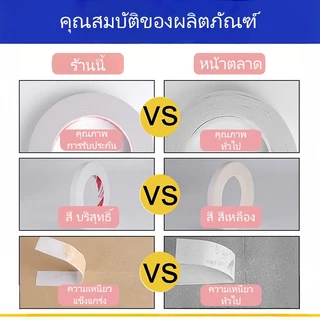 เทปกาวสองหน้า เทปกาวใส 9/12/18/24 มม. กาวเหนียว ติดแน่น สำหรับติดกระดาษ รูปภาพ งาน DIY