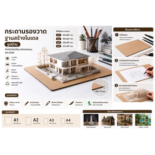 Project กระดานอัด วาดภาพ วาดรูป กระดานรองวาด คลิปบอร์ด ขนาด A1 A2 A3 A4 ใช้สำหรับงานศิลปะ งานประดิษฐ์ DIY