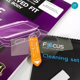 FOCUS ฟิล์มกันรอย Forerunner 570 Venu Vivoactive 5/6 ฟิล์มใสกันรอยลงโค้งเต็มจอ TPU (CURVED FIT TPU)