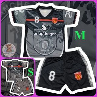 ชุดเซทเด็ก ผ้ามันไมโครไฟเบอร์ ไซส์ S ,M ,L ชุดกีฬาเด็ก พิมพ์ลายทีมสโมสร