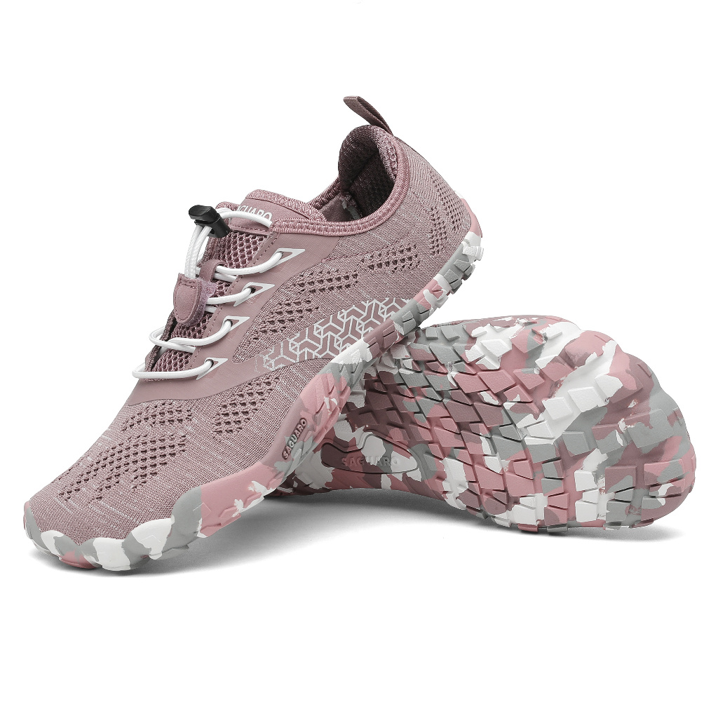 รองเท้ากีฬา​หน้ากว้าง​ Saguaro barefoot shoes เบาและระบายอากาศเยี่ยม Smart I สีคลาวด์พิงค์