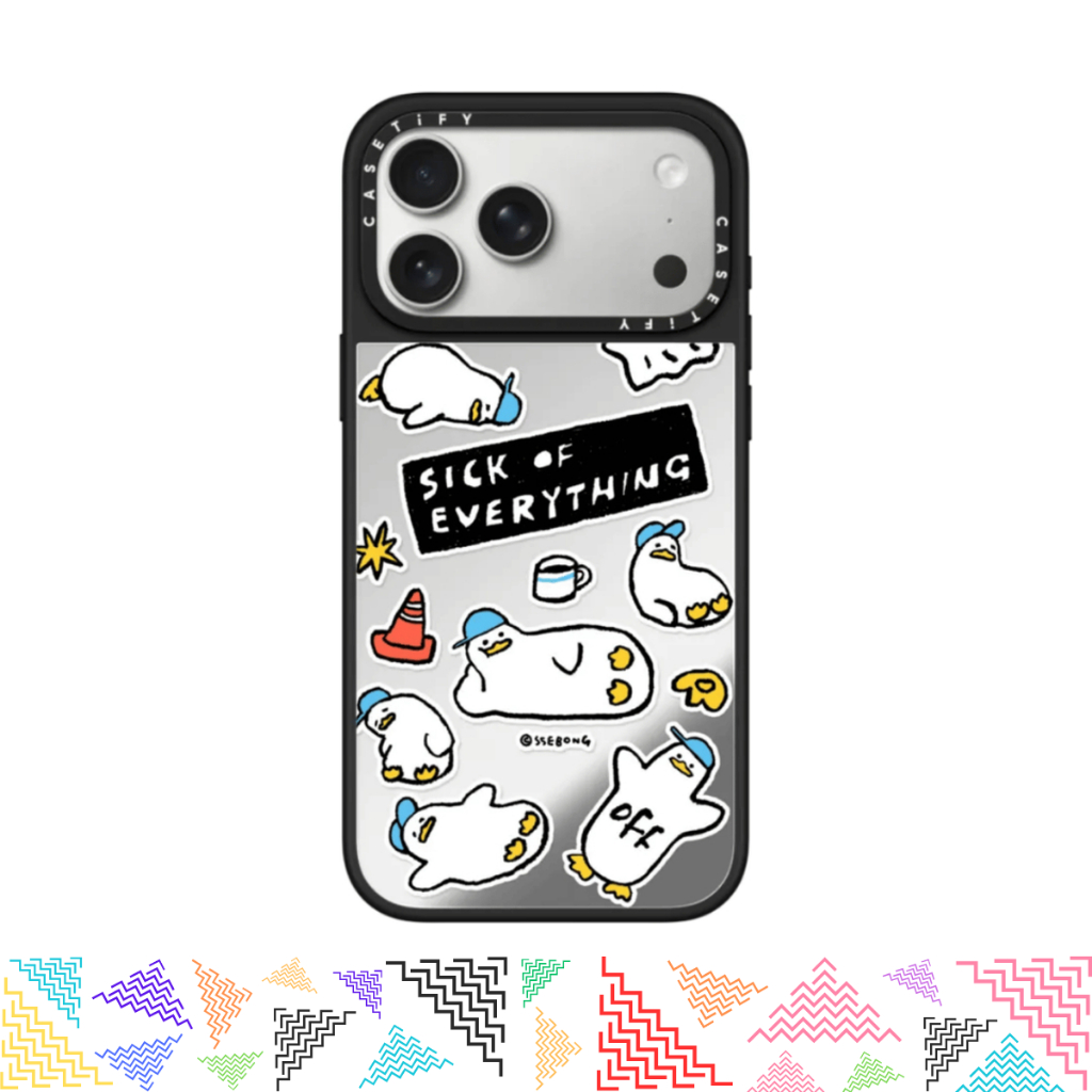 เคสมือถือ CASETiFY | Ori Stickers [SSEBONG] For iPhone Samsung แท้ พร้อมส่ง เคสกันกระแทก