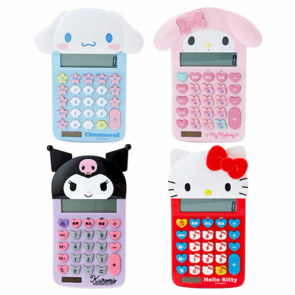 🩵🇯🇵เครื่องคิดเลข Sanrio รุ่นขนาดใหญ่ 14*2.5*17 5cm