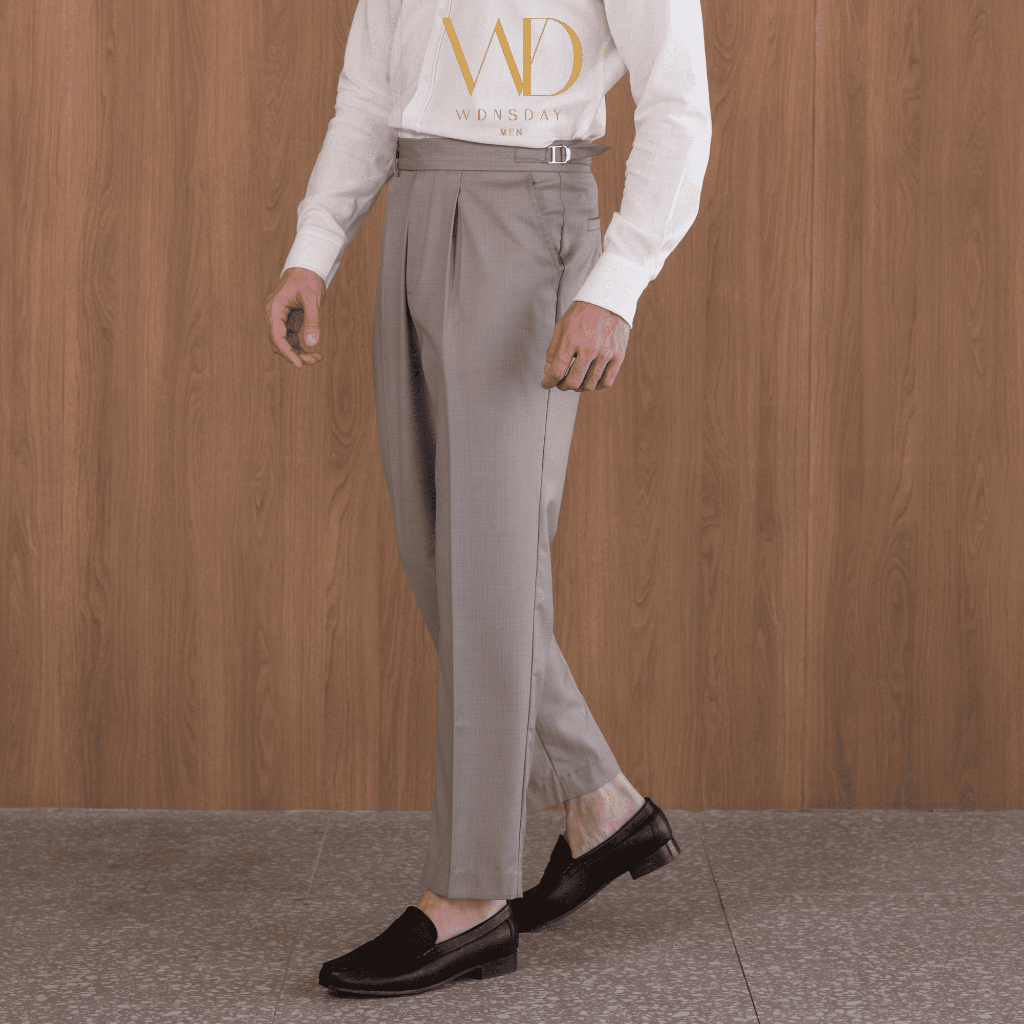 [ใหม่] กางเกงทรงจีบเอวสูง คอนเทมโพรารี (Contemporary Pleated Trousers)