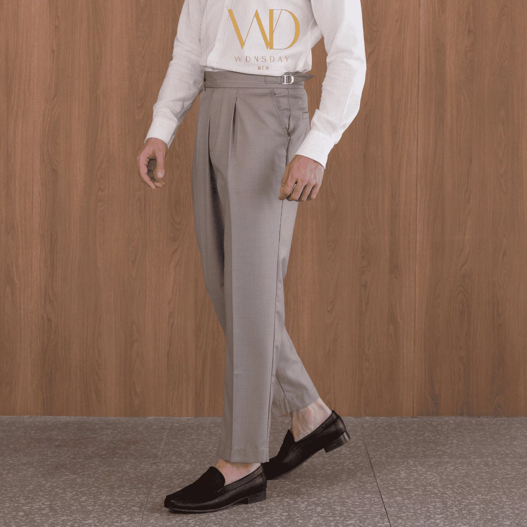 [ใหม่] กางเกงทรงจีบเอวสูง คอนเทมโพรารี (Contemporary Pleated Trousers)