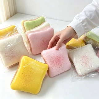 squishy พร้อมส่ง ขนมปังปิ้ง ของเล่นนุ่ม บีบเล่นคลายเครียด สกุชชี่ ของเล่นสำหรับเด็ก