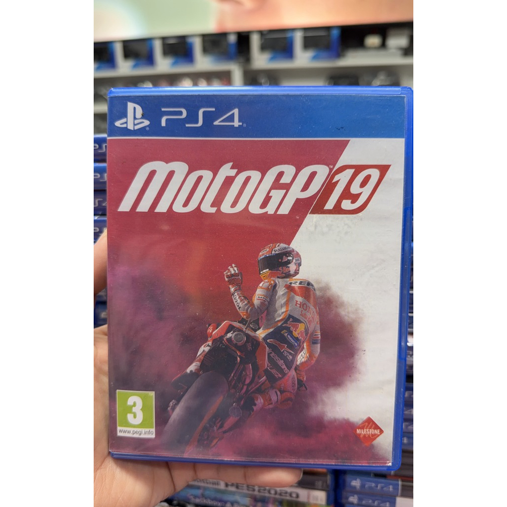 แผ่น PS4 เกม MOTOGP 19 [ ภาษาอังกฤษ ] [ มือ 2 ] มีสต๊อกพร้อมจัดส่ง!!!