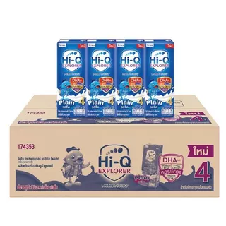 UHT HI-Q 4 ยูเอชทีไฮคิวสูตร 4 ขนาด180มล. 36กล่อง