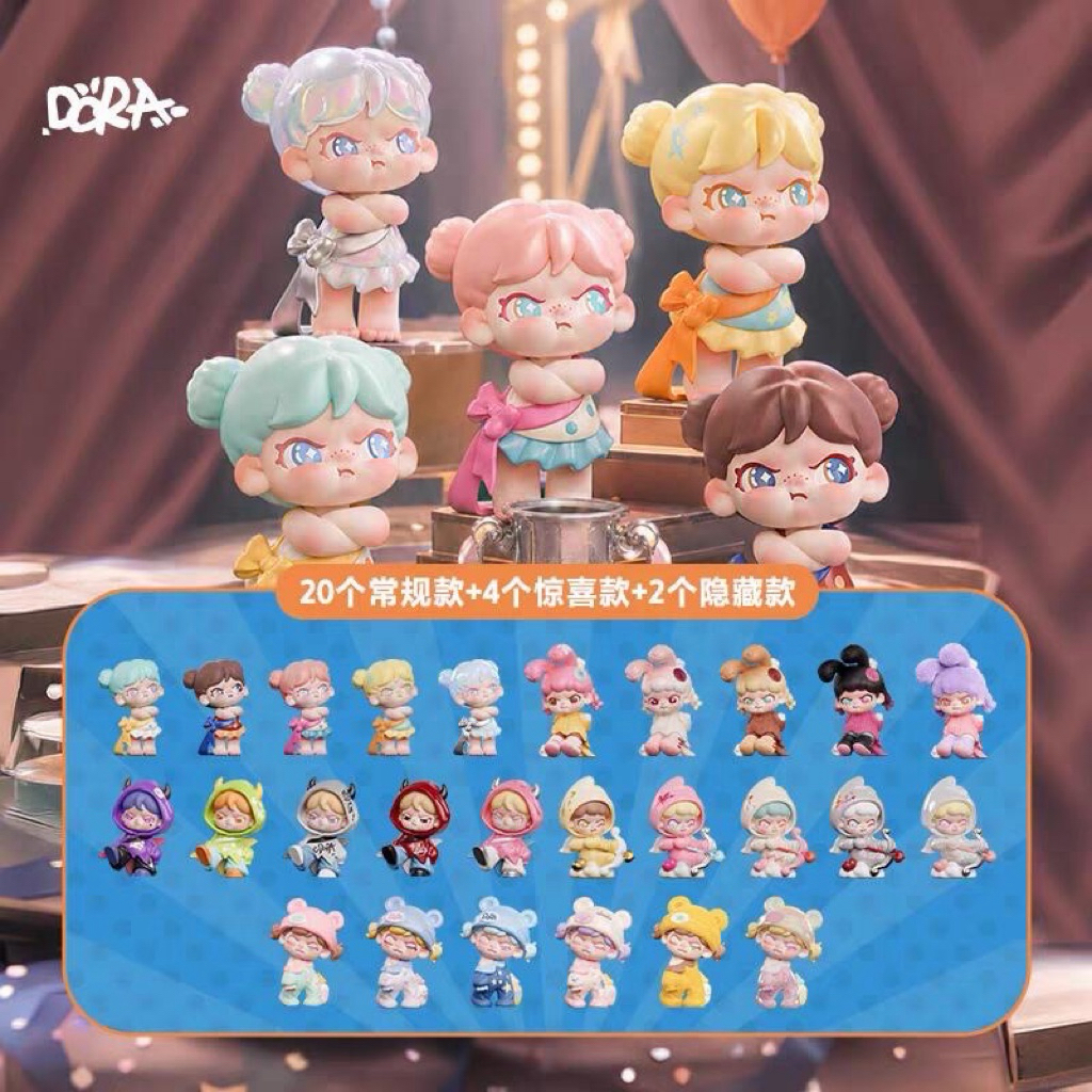 (พร้อมส่งจากไทย : ระบุตัว💖) Baby Dora Quirky Cute Moments Blind Box