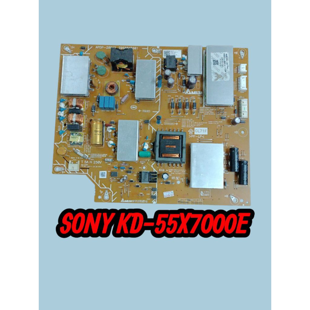 บอร์ดเพาเวอร์ซัพพลายทีวี sony 55 นิ้วรุ่นKD-55X7000Eแท้ถอด