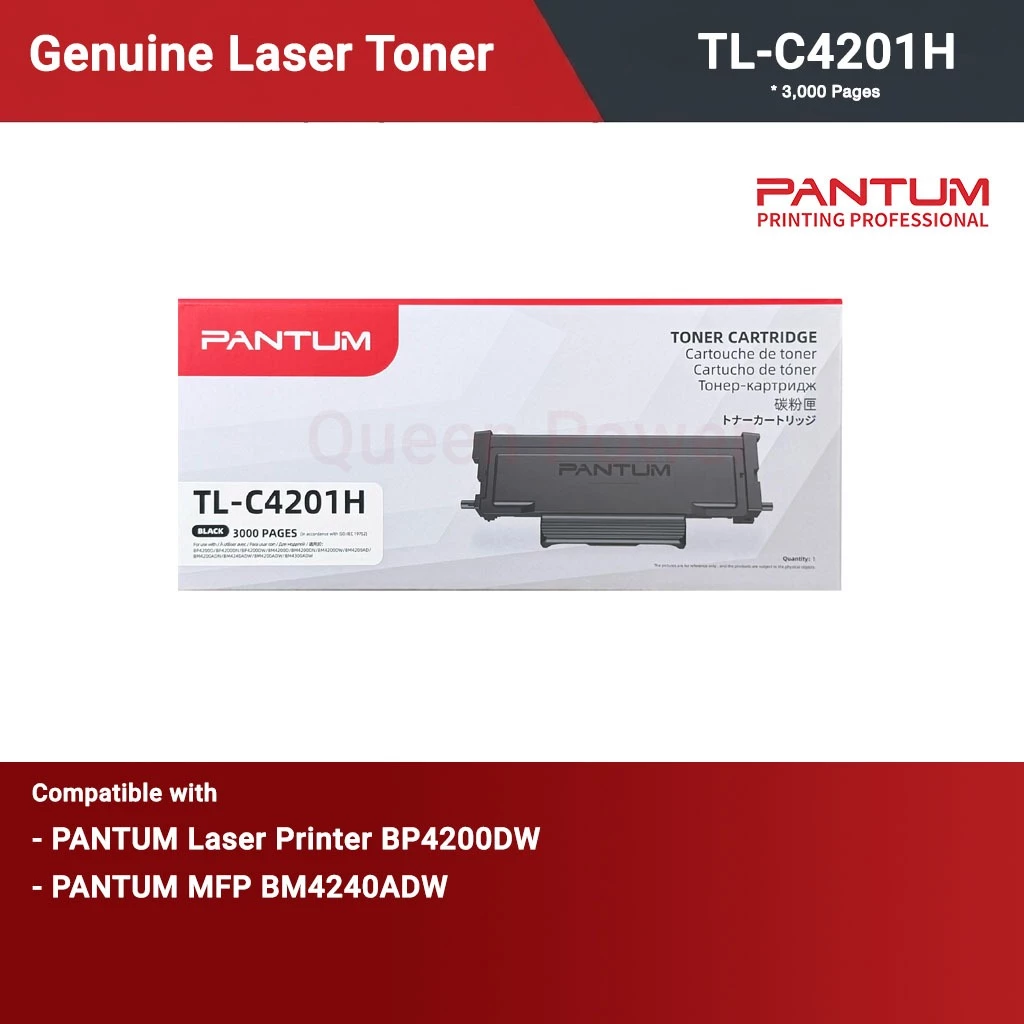 PANTUM หมึกพิมพ์แท้ 100% รุ่น TL-C4201H : PANTUM Toner TL-C4201H