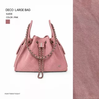 PONYPONY De-Co Caviar Large Shoulder bag กระเป๋าสะพายข้าง