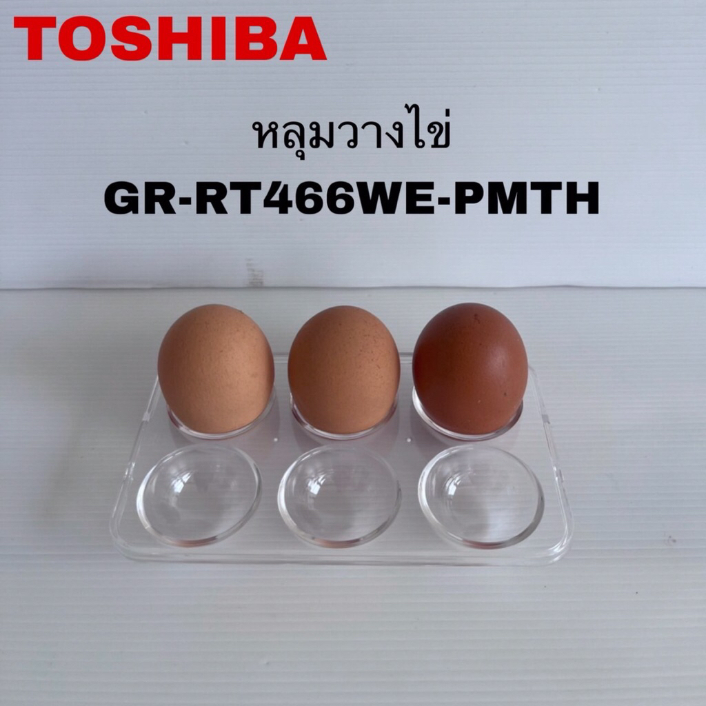 หลุมวางไข่ที่ใส่ไข่ตู้เย็น TOSHIBA แท้สินค้าใหม่รุ่นGR-RT624WE-PMTH GR-RT466WE-PMTH ( C19 )