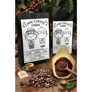 กาแฟอราบิก้าไทยแท้ (บด Ground ) ถูกและดี คั่วอ่อนบด /กลางบด/เข้มบด