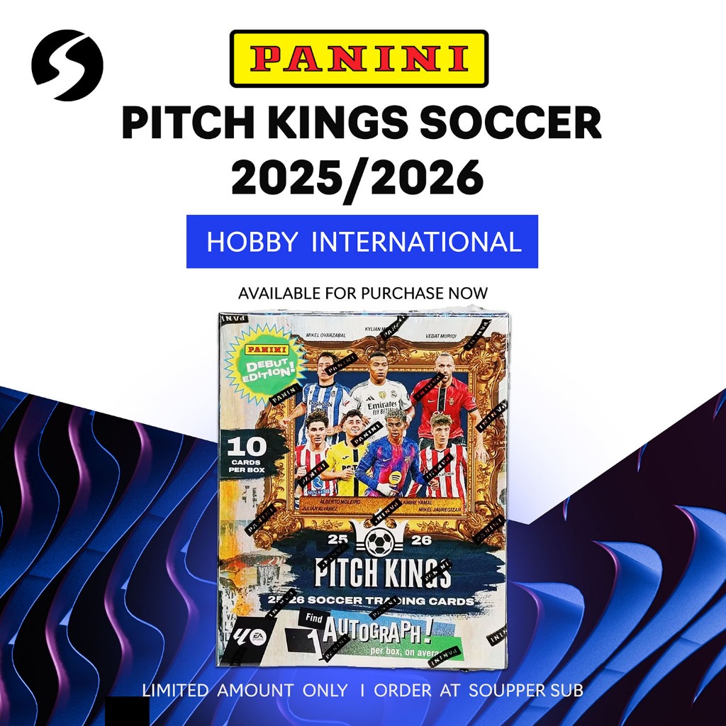 2025-26 Panini Pitch King Soccer Hobby International