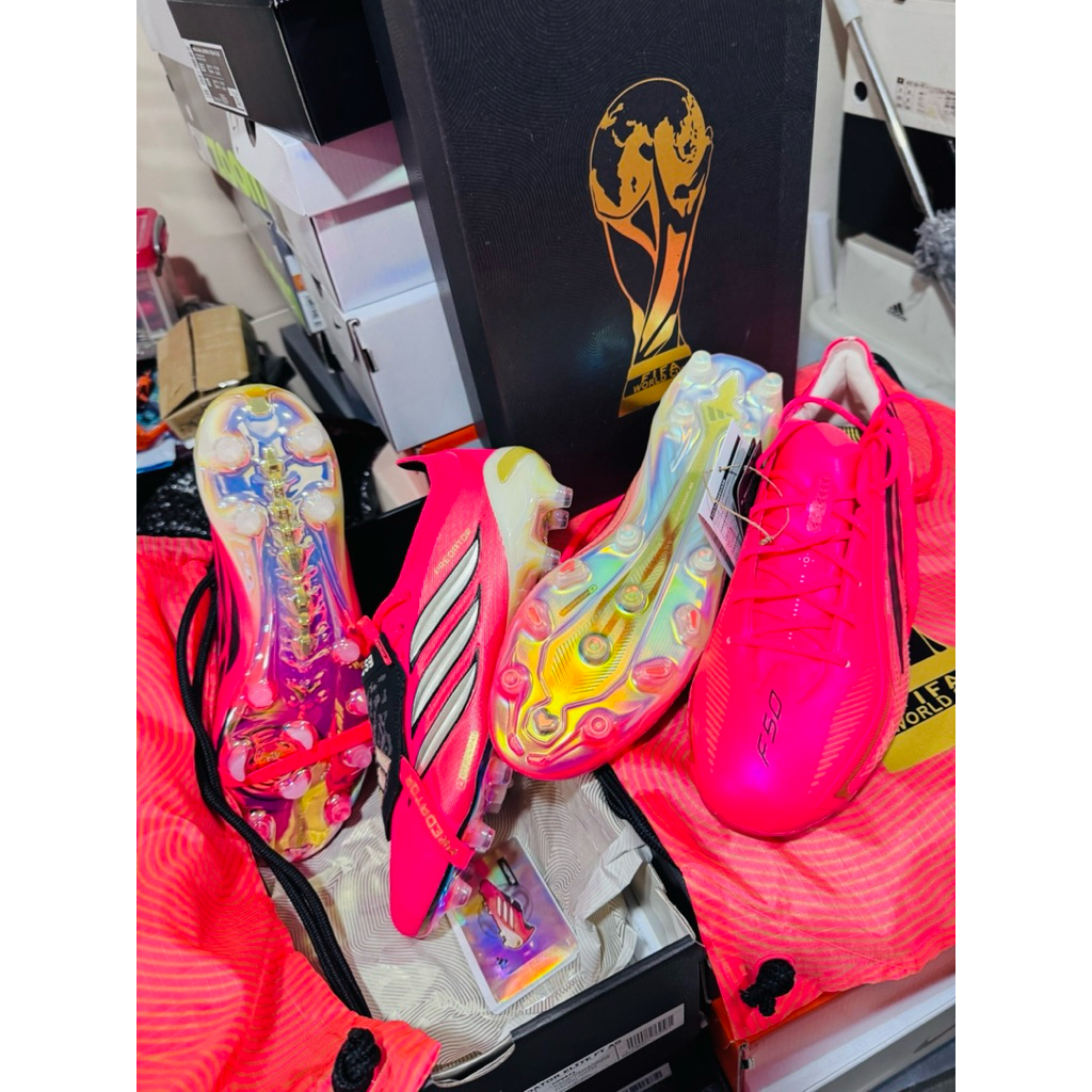 Adidas Predator , F50 Hyperfast Elite Ag หญ้าเทียม World Cup 2026 ไม่เข้าไทย