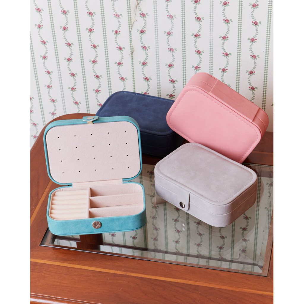 earika.earrings - duo layer box กล่องใส่เครื่องประดับ ใส่ได้ 2 ด้าน มีทั้งหมด 4 สี