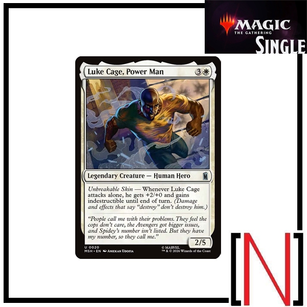 [MTG][Single][MSH] Luke Cage, Power Man ระดับ Uncommon [ภาษาอังกฤษ]