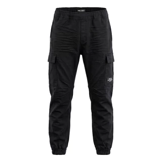 DAVIE JONES [BE FEARLESS] กางเกงจ็อกเกอร์คาร์โก้ผู้ชาย Relax Fit Cargo Joggers สีกรม ดำ GP0033