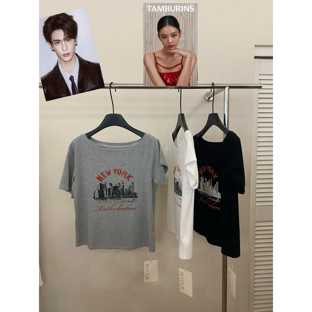 25SUMMER T18 - เสื้อยืด NEW YORK