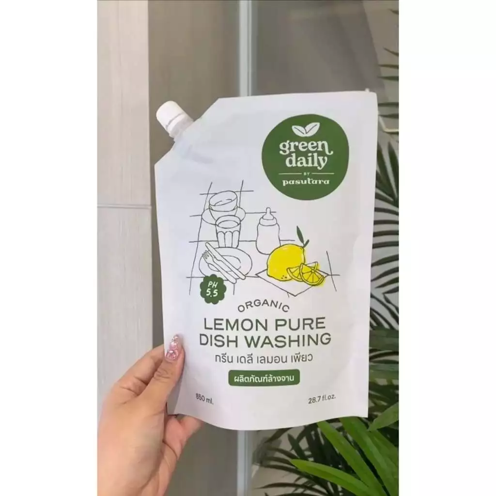 น้ำยาล้างจานถุงเติม 850ml