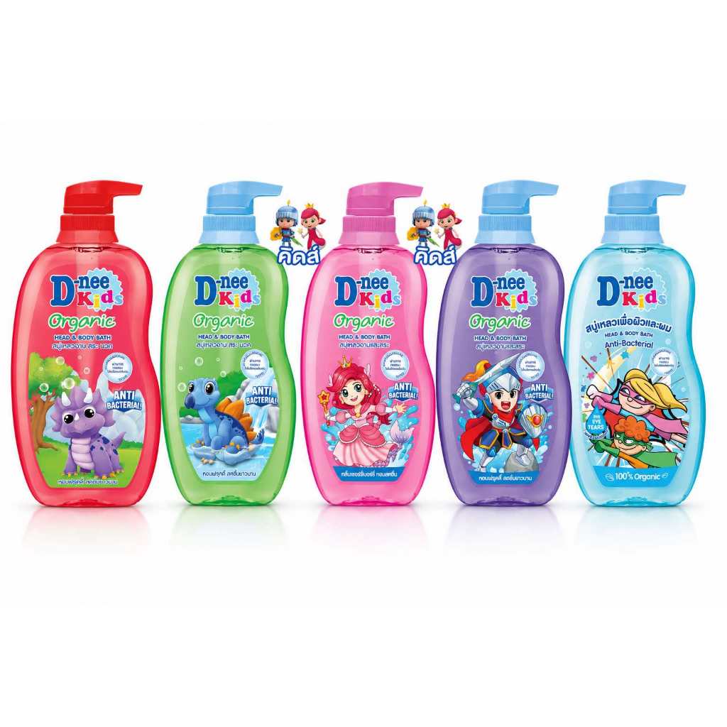 D-nee kids สบู่เหลวอาบสระ400มล.