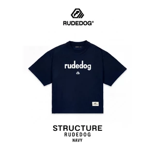 เสื้อครอป OVERSIZE MEDIUM CROP แบรนด์ RUDEDOG นุ่มตัวท็อป รุ่น STRUCTURE